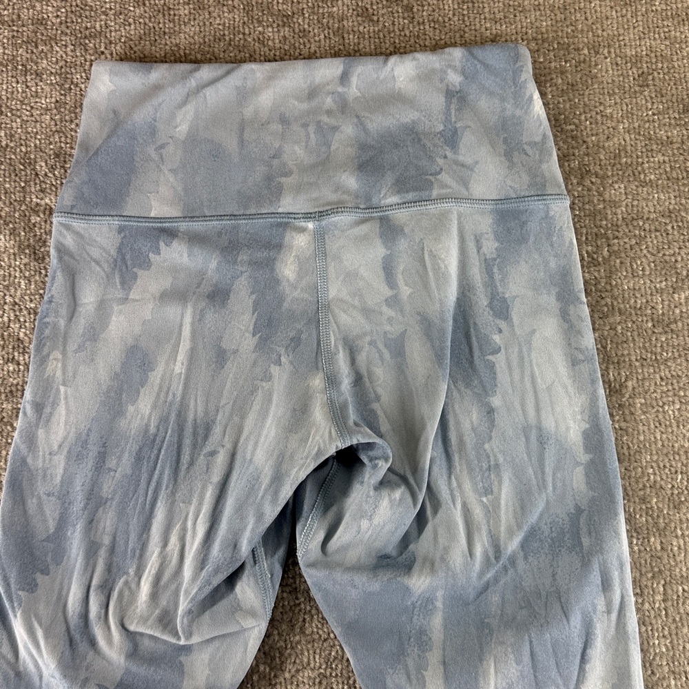 Patagonia Blue Patterned Skinny Leggings Athletic Active Work Out Womens XS - Picture 9 of 9